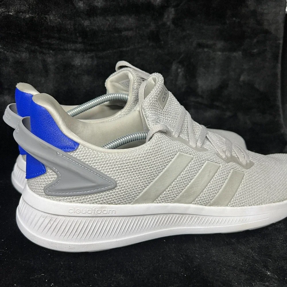 Adidas Lite Racer BYD 2.0 GZ8209 Mens 14 Running Shoes Gray‎ Royal Blue Sneakers